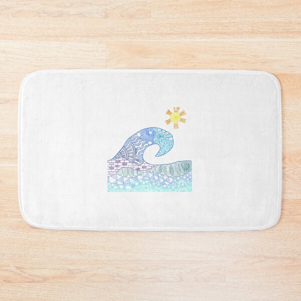 Item preview, Wave and sun design  designed and sold by artbycaseylh.