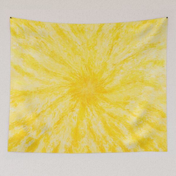 Item preview, Calming Sunflower Lover Abstract Artwork  designed and sold by Ilana Khoshsima.