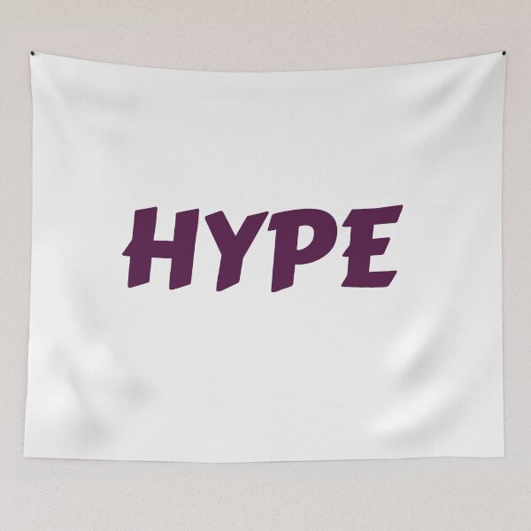 Item preview, Purple Text Hype Designs designed and sold by SeventhGate.