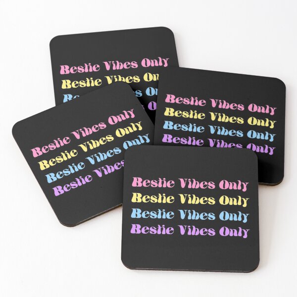 Item preview, Bestie Vibes Only Besties Vibes Only BFF Best Freind For Ever My Bestie Pink designed and sold by KLINESTORE.