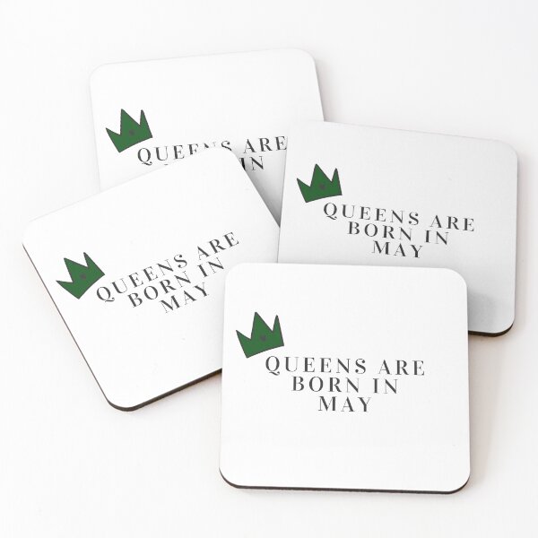 Item preview, Queens are born in May with birthstone crown designed and sold by travelnerd.