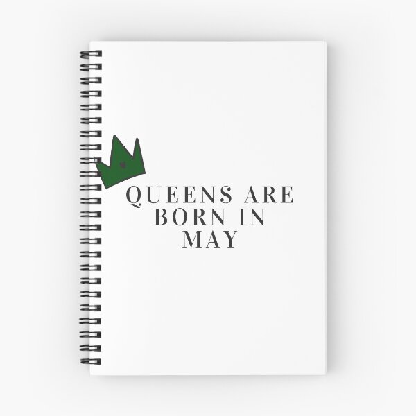 Item preview, Queens are born in May with birthstone crown designed and sold by travelnerd.