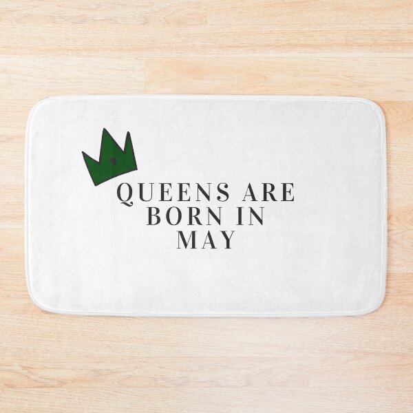 Item preview, Queens are born in May with birthstone crown designed and sold by travelnerd.