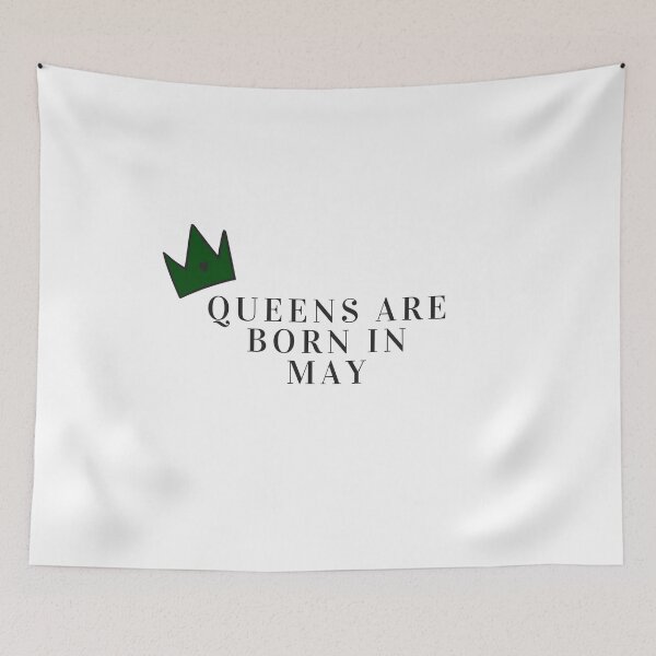 Item preview, Queens are born in May with birthstone crown designed and sold by travelnerd.