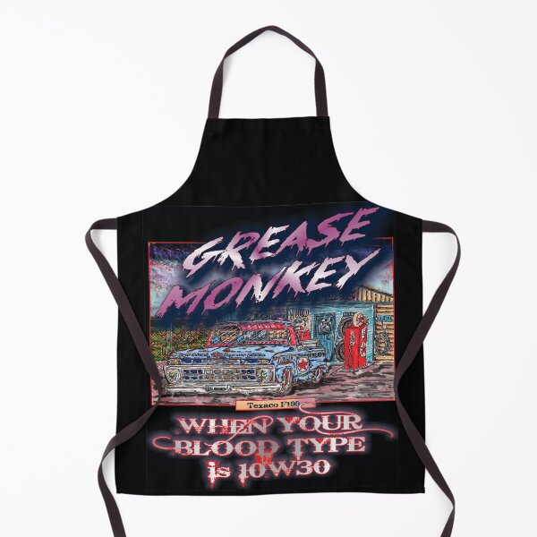 Item preview, grease monkey designed and sold by AndyAutoPrints.
