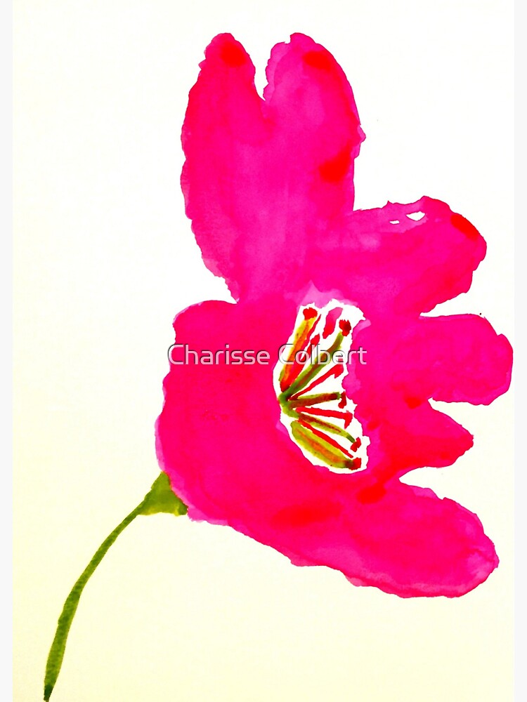Fuchsia Flower by charissecolbert