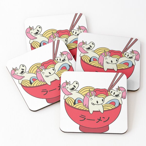 Item preview, Cuenco de ramen y unicornios designed and sold by teez4dayz.