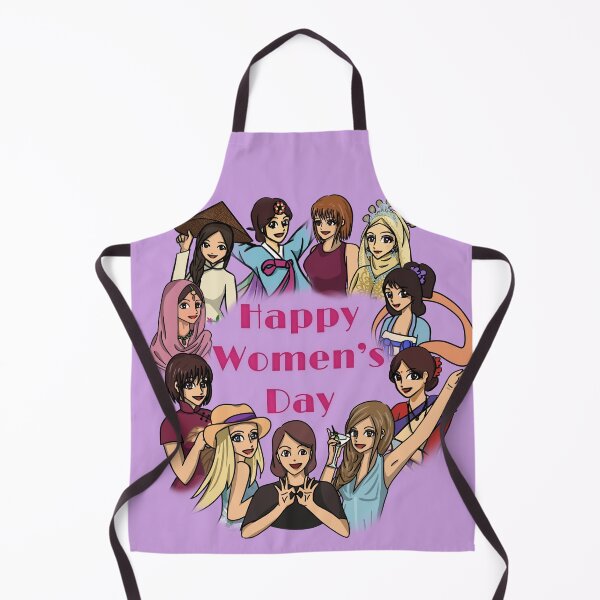 Item preview, Happy womens day featuring females from diverse cultures designed and sold by HeatherPhn.