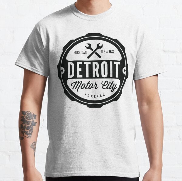 Detroit Motor City Forever T-Shirt - Detroit City Style Shirts