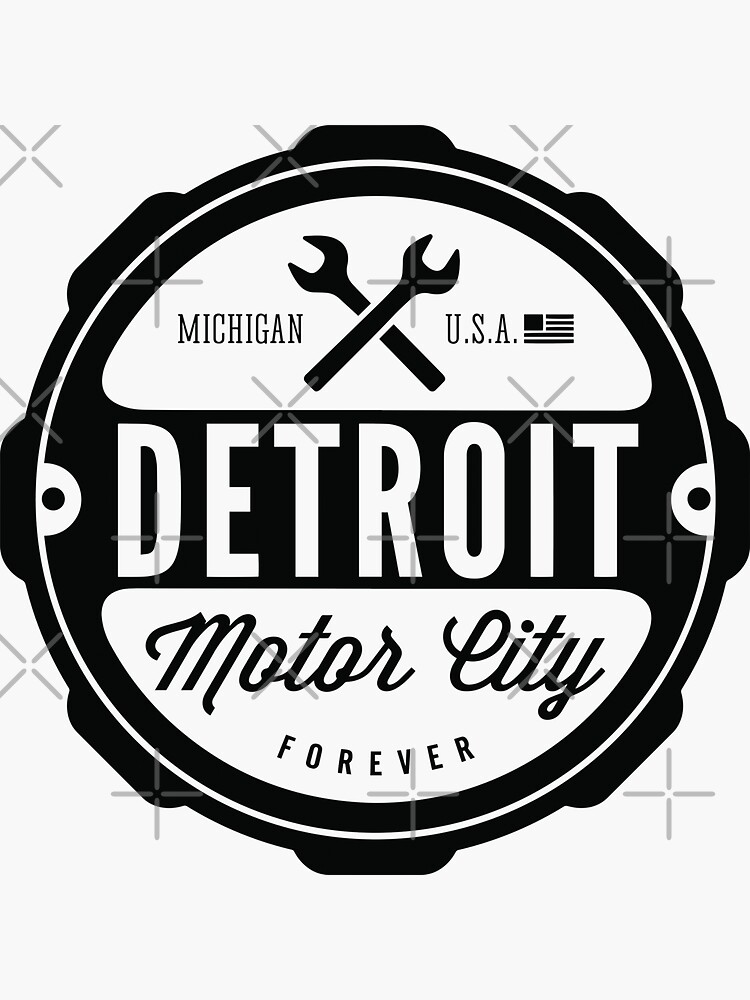 Detroit T-Shirts - Detroit Motor City Forever T-Shirt Detroit