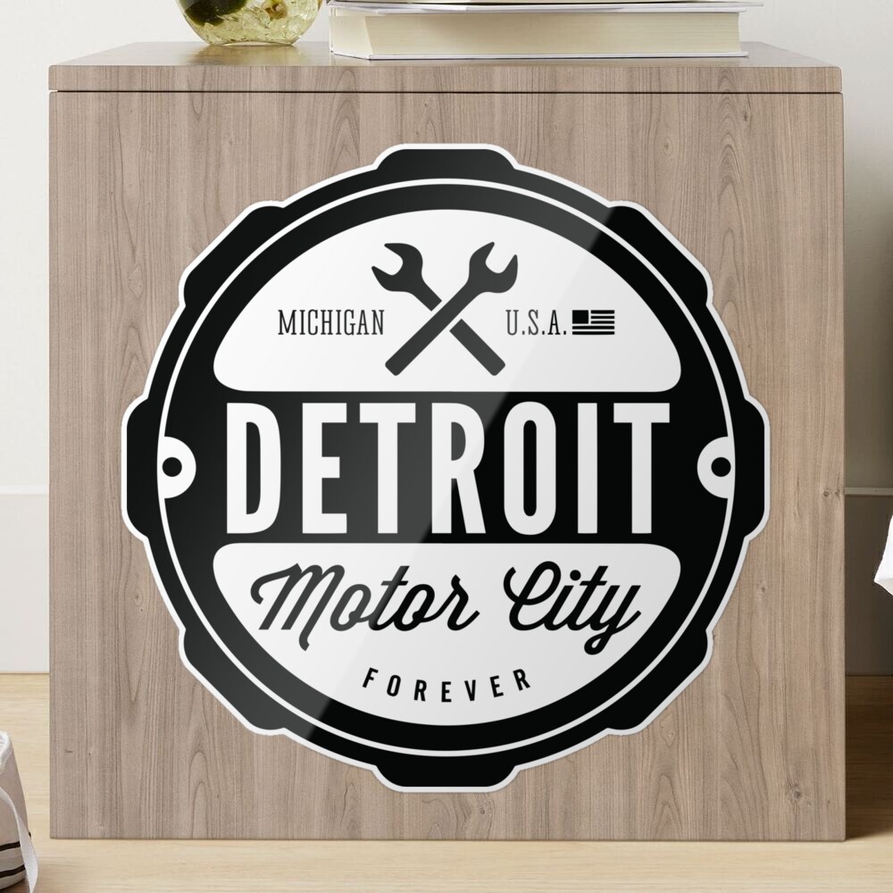 Detroit T Shirts Unisex S M L XL XXL - Motor City Forever T-Shirt Detroit Tee Shirts by Detroitrebels, Women's, Black