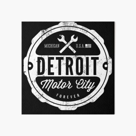 Detroit T Shirts Unisex S M L XL XXL - Motor City Forever T-Shirt Detroit Tee Shirts by Detroitrebels, Women's, Black