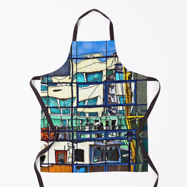 Item preview, Decorative window reflections Bremerhaven Germany designed and sold by Travelways.