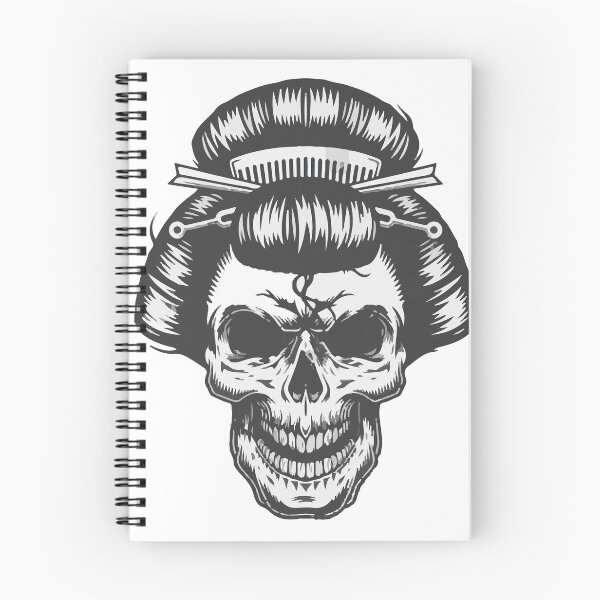 Item preview, Diseño de calavera de geisha japonesa designed and sold by DanielKiss02.
