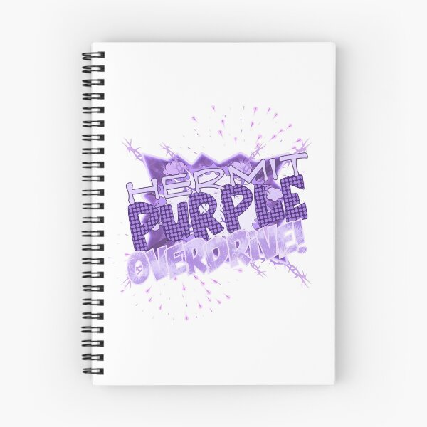 Item preview, Purple Hermit Stand (Design #1 - on White) designed and sold by epinkb.