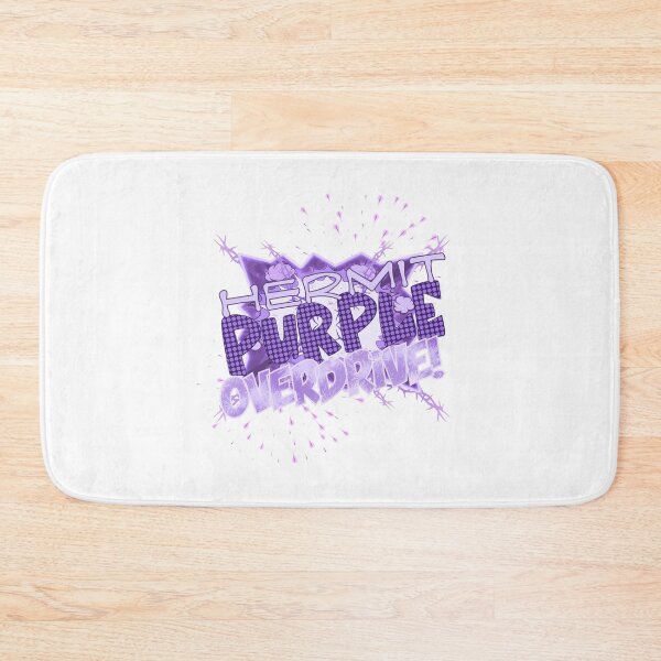 Item preview, Purple Hermit Stand (Design #1 - on White) designed and sold by epinkb.