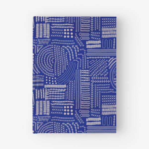 Item preview, Modern Japanese Sashiko Indigo  designed and sold by untamedwolf.