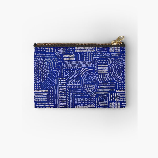 Item preview, Modern Japanese Sashiko Indigo  designed and sold by untamedwolf.