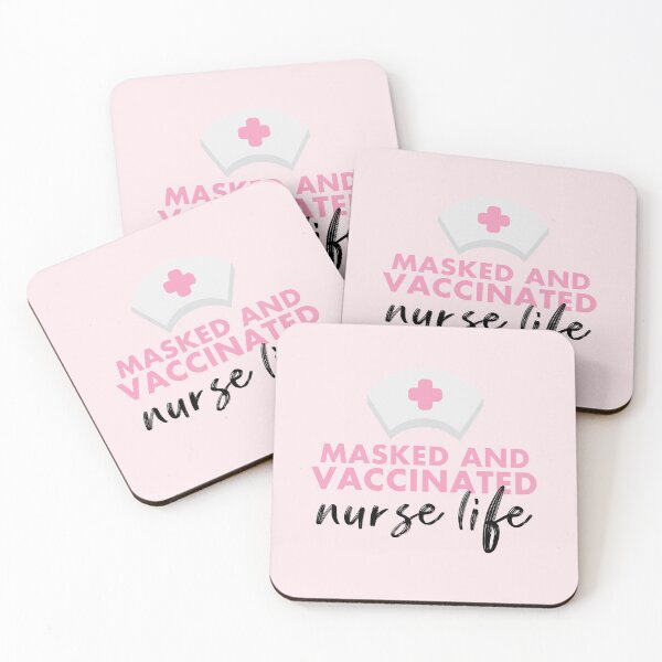 Item preview, Vaccinated nurse designed and sold by thegoldenyears.