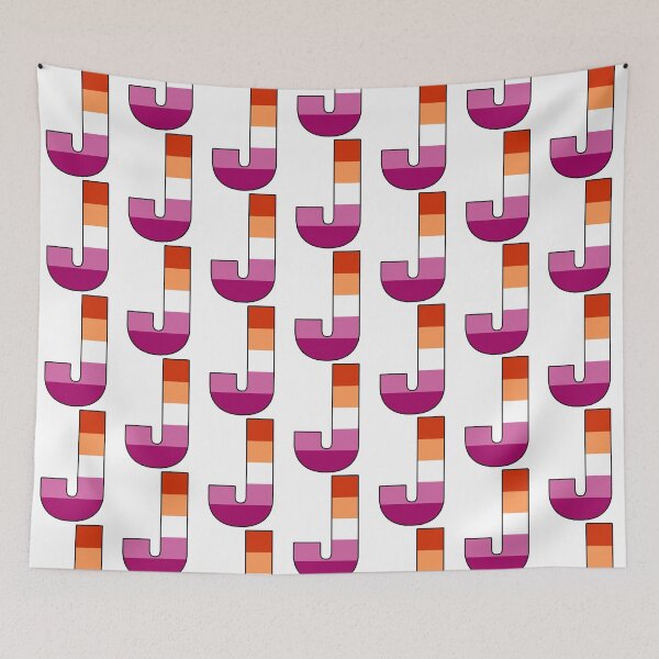 Item preview, Small Lesbian Flag J designed and sold by JtownGSA.