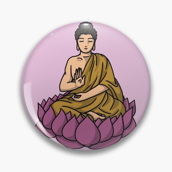 Item preview, Buddha on lily in anime style designed and sold by HeatherPhn.
