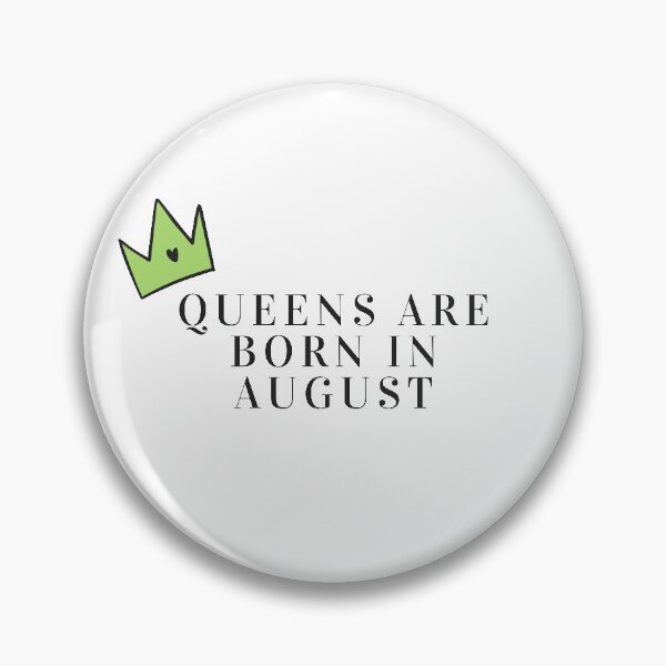 Item preview, Queens are born in August with birthstone crown designed and sold by travelnerd.