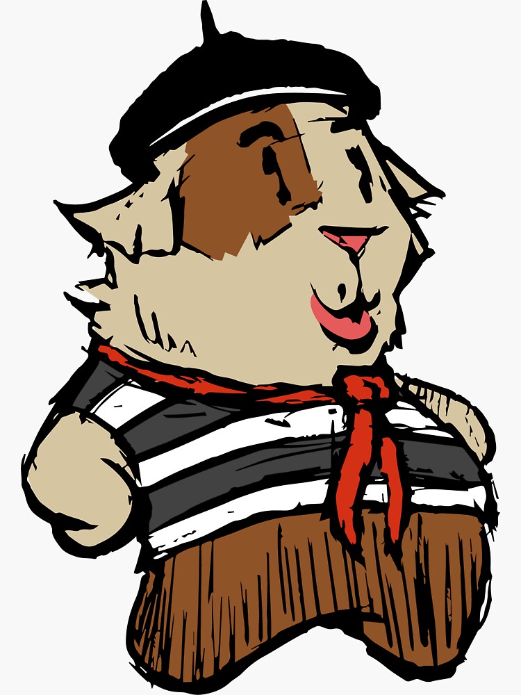 "French Guinea Pig" Sticker for Sale by GuineaPigArt Redbubble