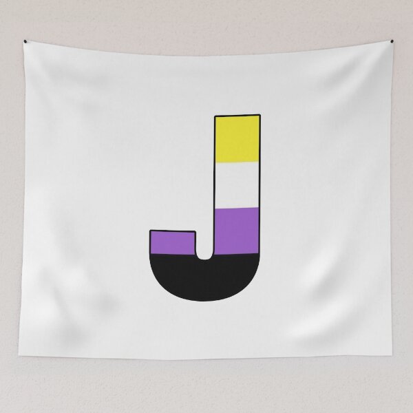 Item preview, Large Nonbinary Flag J designed and sold by JtownGSA.