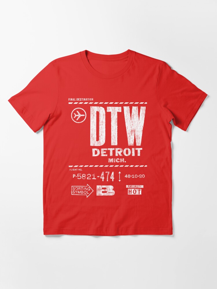  Detroit t-Shirt 2001 Tiger Shirt by Detroit Rebels