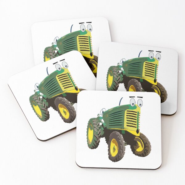 Item preview, Happy 7th Birthday Tractor design designed and sold by SEADOGPRINTS.