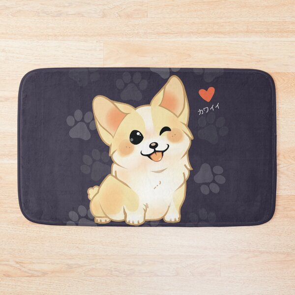 Item preview, Kawaii Dog Winking designed and sold by BurgerDesigns.