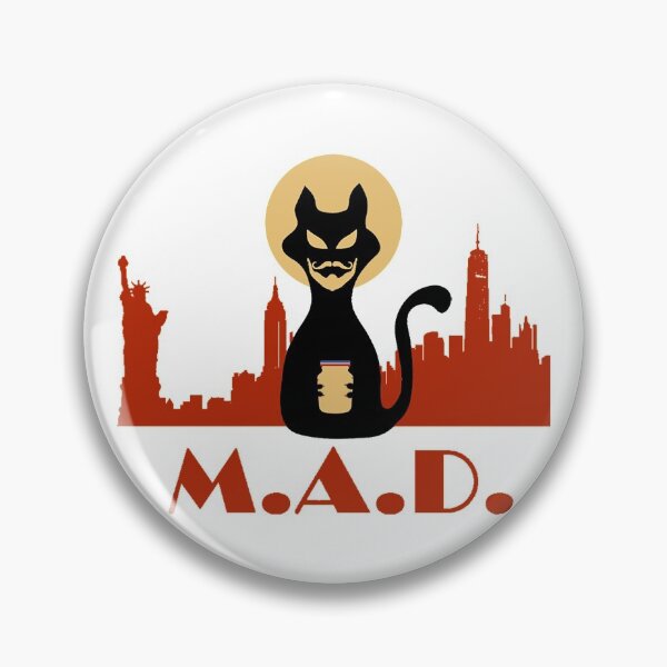 Item preview, New York M.A.D. Cats Alternate Logo designed and sold by TryHardGarbage.