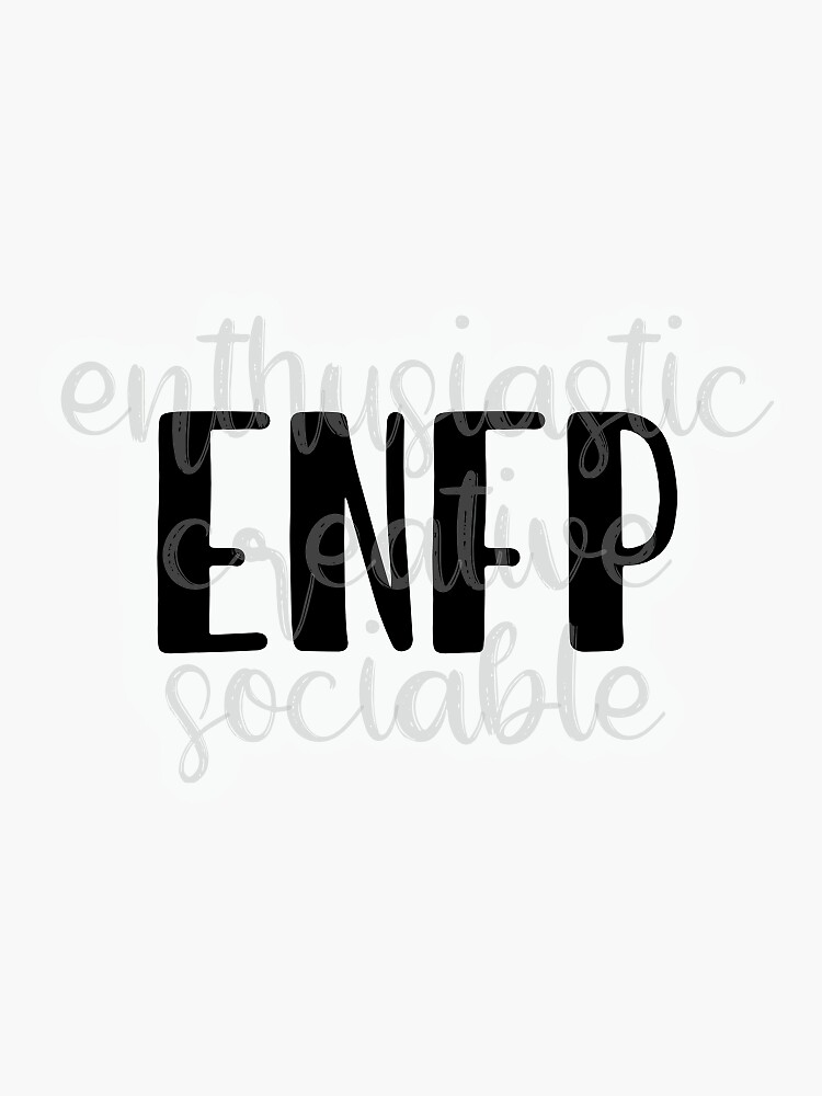 Enfp Sticker For Sale By Dshannon5 Redbubble