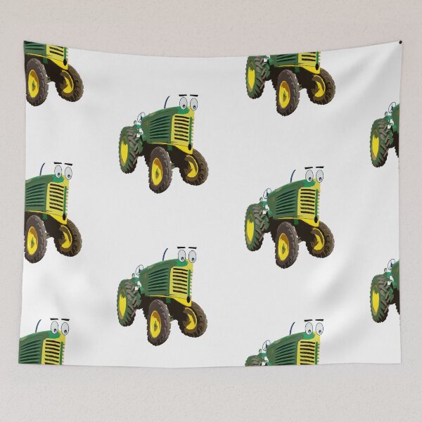 Item preview, Happy 6th Birthday Tractor design designed and sold by SEADOGPRINTS.