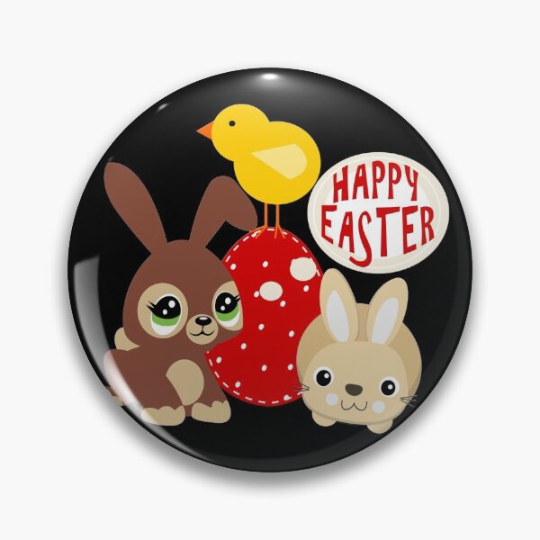 Item preview, Happy Bunnies and Chick with Easter Egg designed and sold by TigsArts.