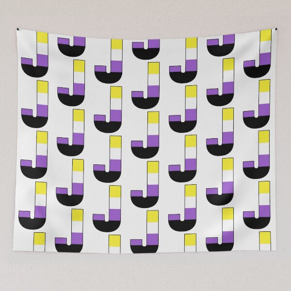 Item preview, Small Nonbinary Flag J designed and sold by JtownGSA.