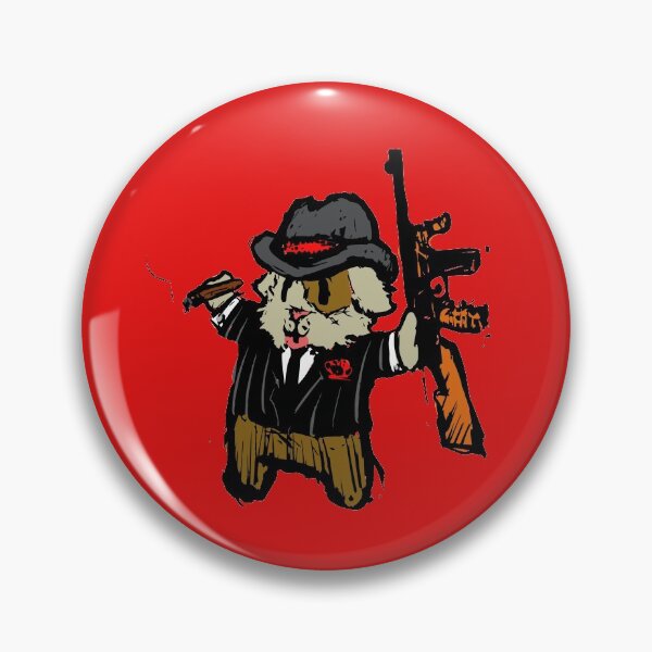 Item preview, Guinea Pig Gangster designed and sold by GuineaPigArt.