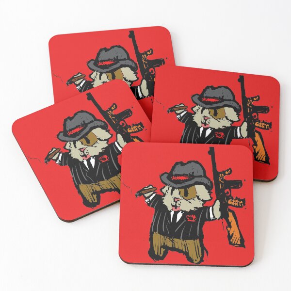 Item preview, Guinea Pig Gangster designed and sold by GuineaPigArt.