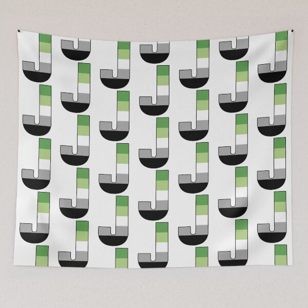 Item preview, Small Aromantic Flag J designed and sold by JtownGSA.