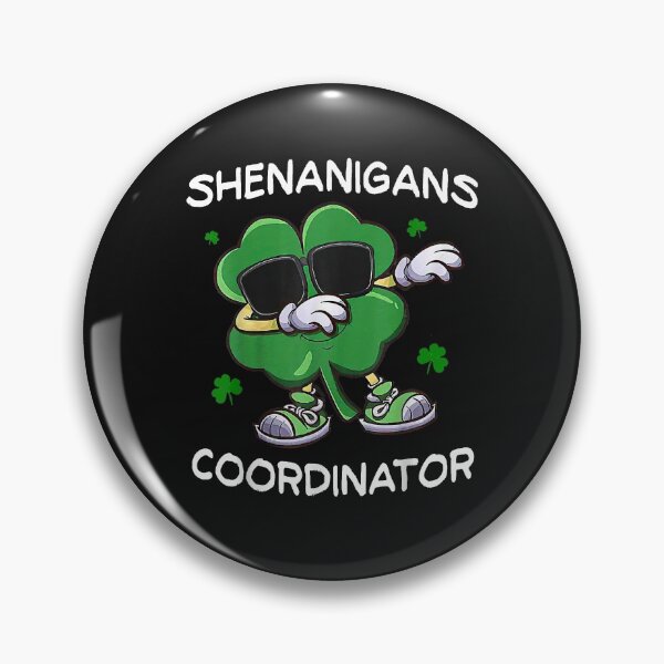 Item preview, Shenanigans Coordinator Funny Men Women St Patrick's Day T-Shirt designed and sold by Lukifo-Super.