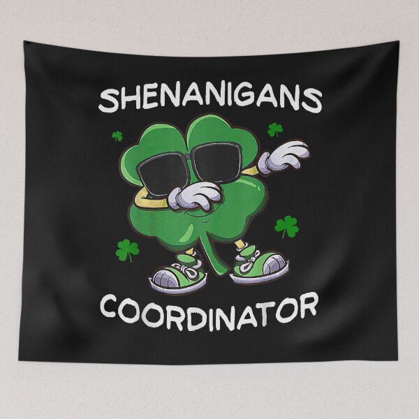 Item preview, Shenanigans Coordinator Funny Men Women St Patrick's Day T-Shirt designed and sold by Lukifo-Super.