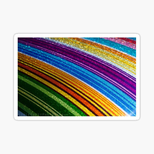 Metal-flake Mirage - Liz Leggett Photography Sticker
