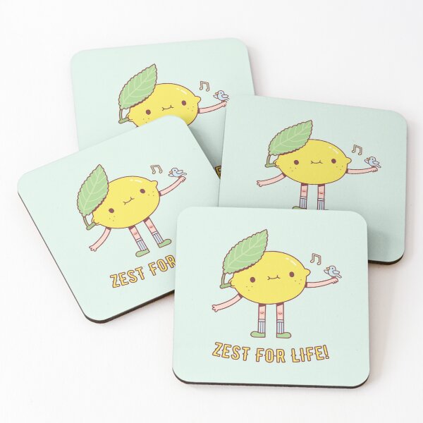 Item preview, Cute Lemon and Bird Zest For Life designed and sold by rustydoodle.