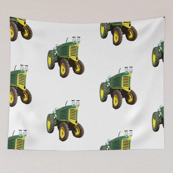 Item preview, Happy 4th Birthday Tractor design designed and sold by SEADOGPRINTS.