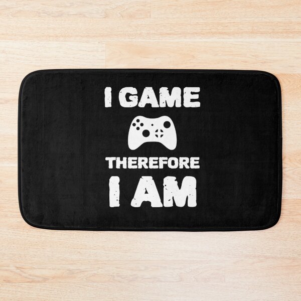 Item preview, I Game Therefore I Am designed and sold by RedQuality.