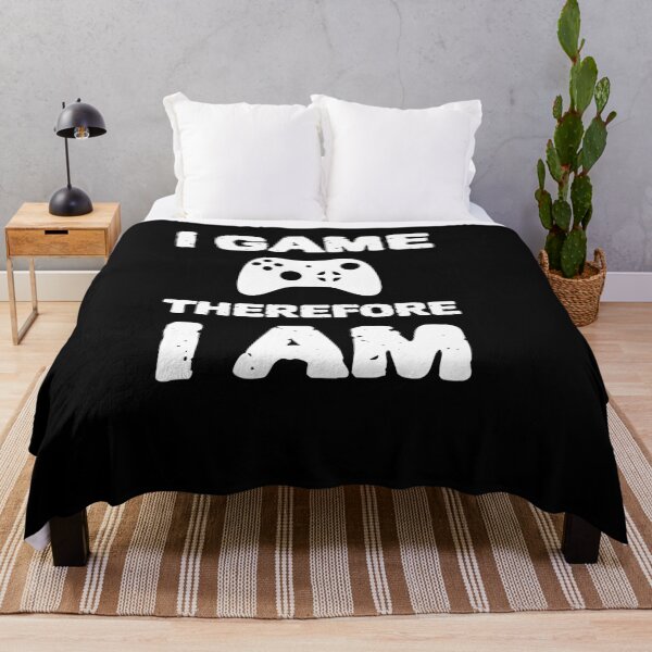 Item preview, I Game Therefore I Am designed and sold by RedQuality.