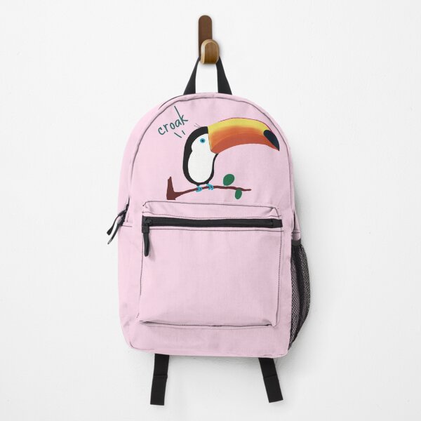 Item preview, Cute Toucan bird on a tree branch (pink) designed and sold by jvcoart.