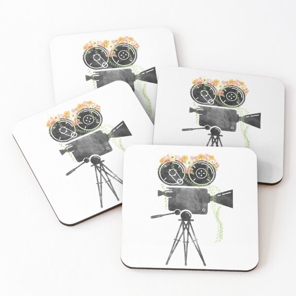 Item preview, Floral Vintage Movie Camera  designed and sold by essaliu.