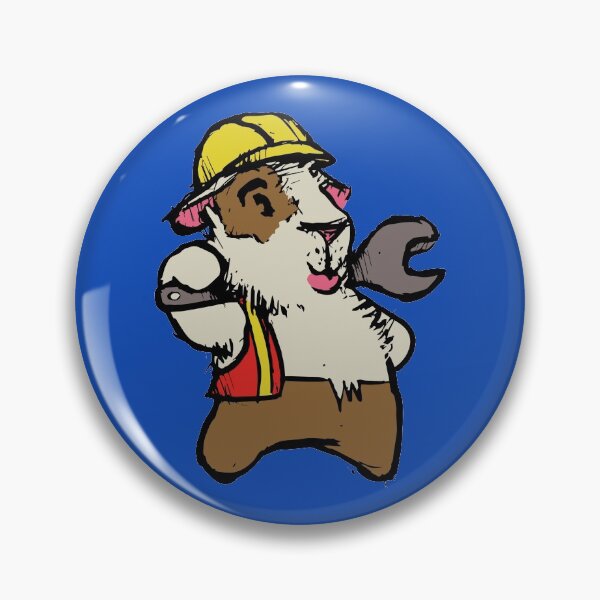 Item preview, Guinea Pig Worker designed and sold by GuineaPigArt.