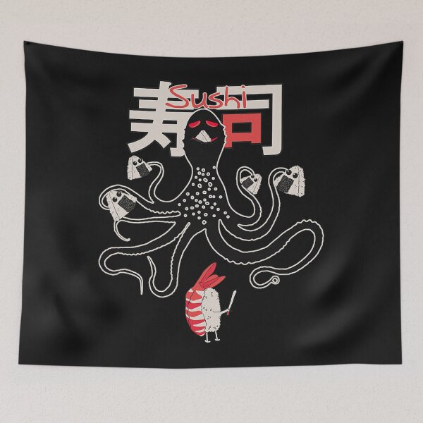 Item preview, Octopus Love Sushi designed and sold by ANABARRIOS.